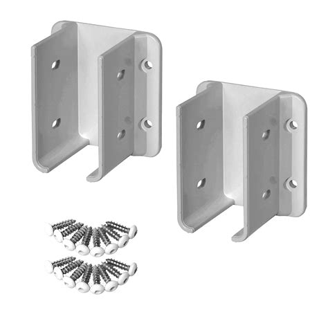 vinyl fence brackets home depot